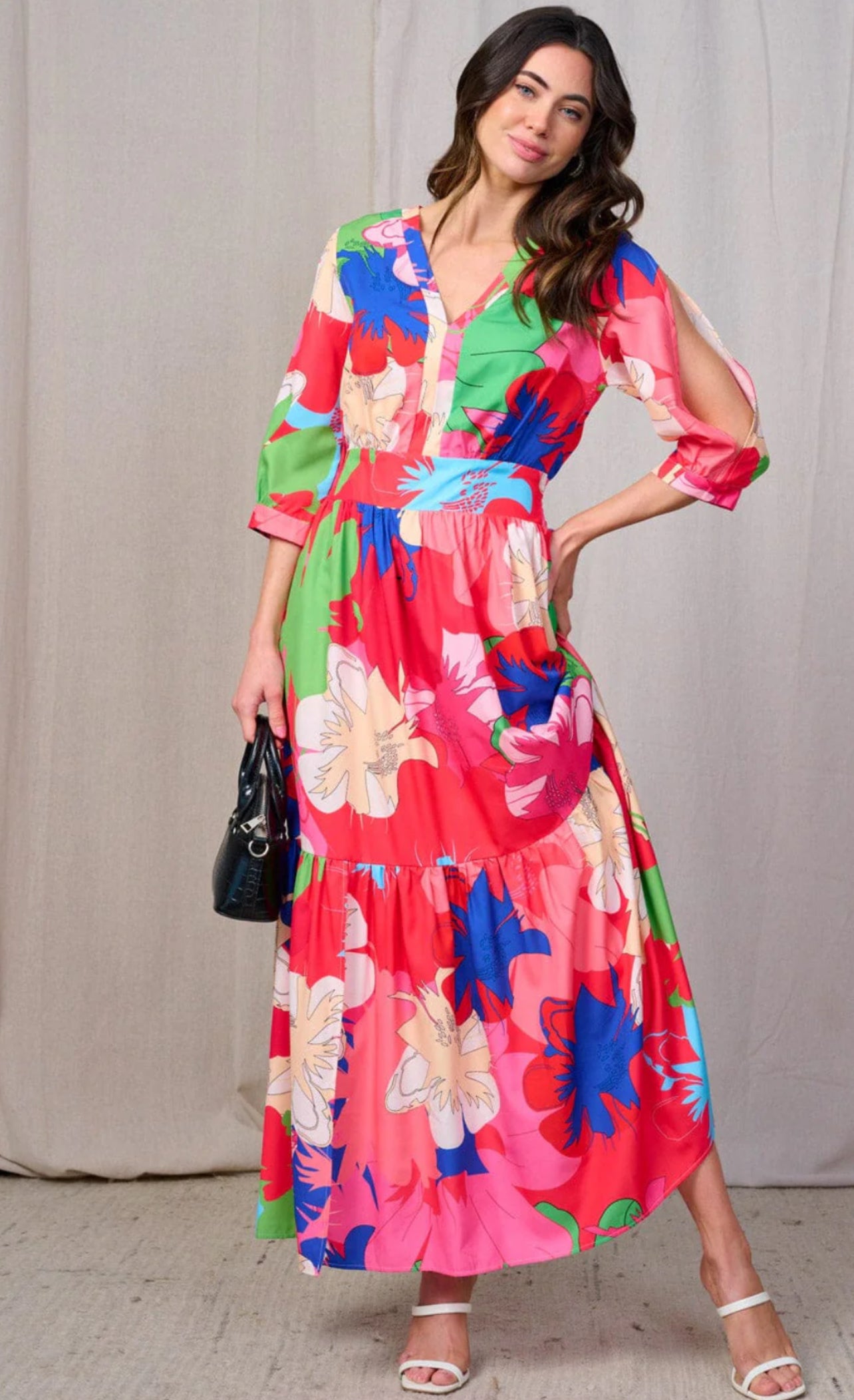 Floral Summer Maxi Dress