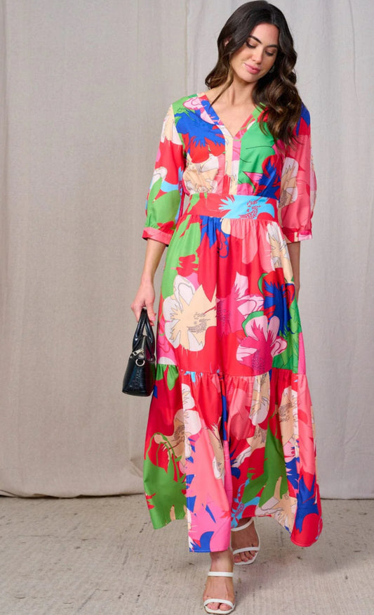 Floral Summer Maxi Dress